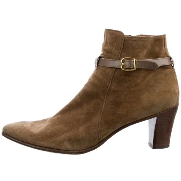 Gravati Luxury Suede Ankle Boots - Picture 1 of 8